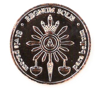 Kupfermünze Regnum-Solis