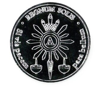 Silbermünze Regnum-Solis